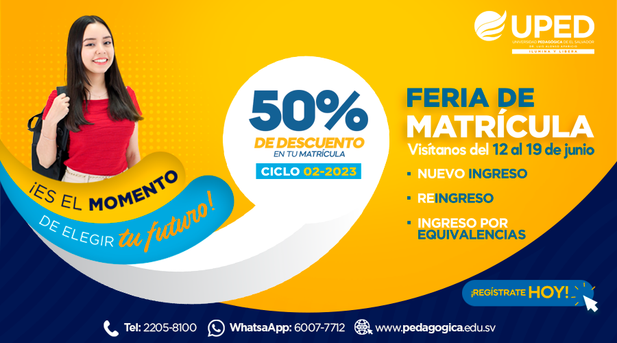 Feria de matricula ciclo 02 2022